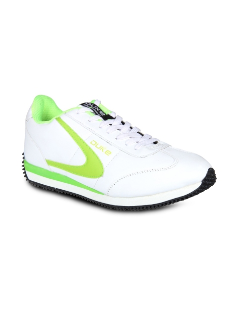 

Duke Men White Running Shoes