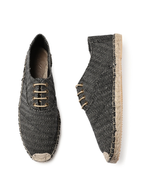 

WROGN Men Black Espadrilles