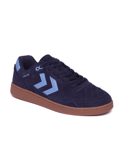 

hummel Unisex Blue Sneakers