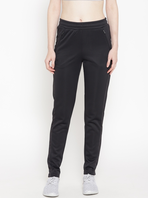 

hummel Women Black Solid Track Pants
