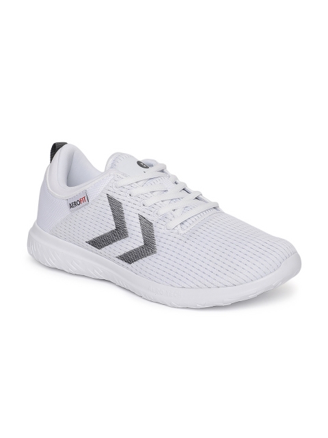 

hummel Unisex White ACTUS BREATHER Running Shoes