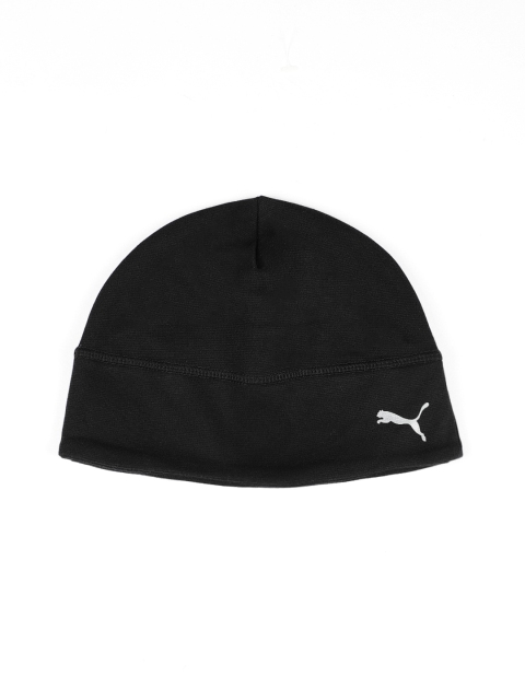 

Puma Unisex Black Solid Reflective running Beanie