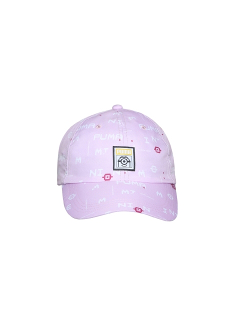 

Puma Girls Pink Printed Minions Baseball Cap