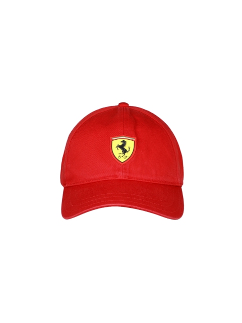 

Puma Unisex Red Solid Baseball Cap