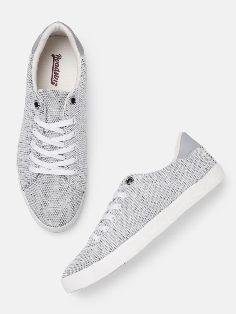 

Roadster Men Grey & White Sneakers