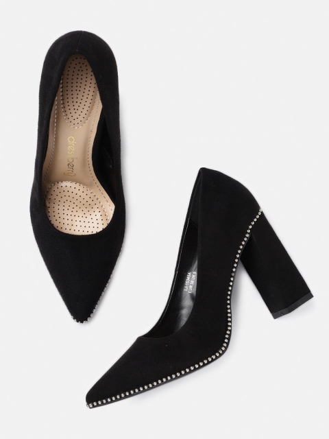 

DressBerry Women Black Solid Pumps