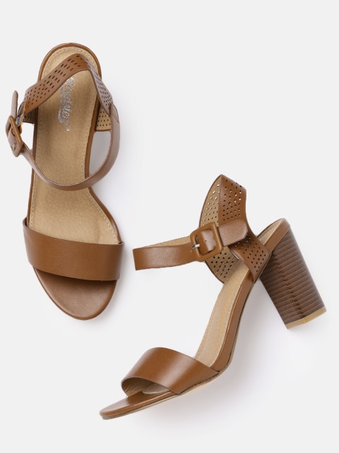 

Roadster Women Tan Brown Solid Sandals