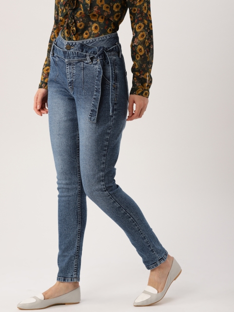 

Ms.Taken Women Blue Regular Fit Mid-Rise Clean Look Stretchable Jeans