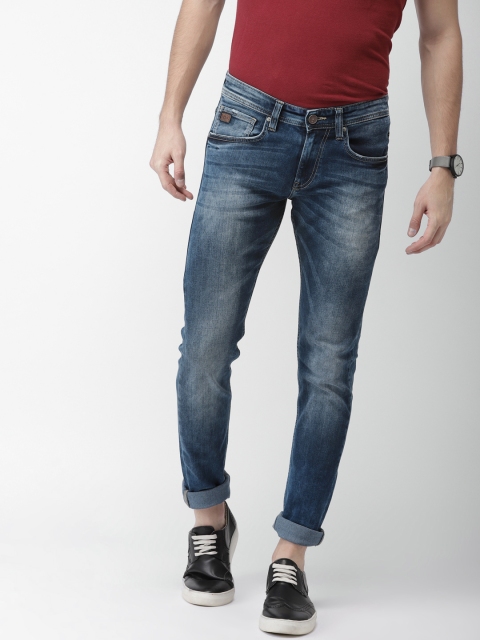 

Celio Men Blue Slim Fit Mid-Rise Clean Look Stretchable Jeans
