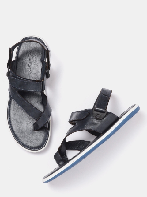

Roadster Men Navy Blue Comfort Sandals