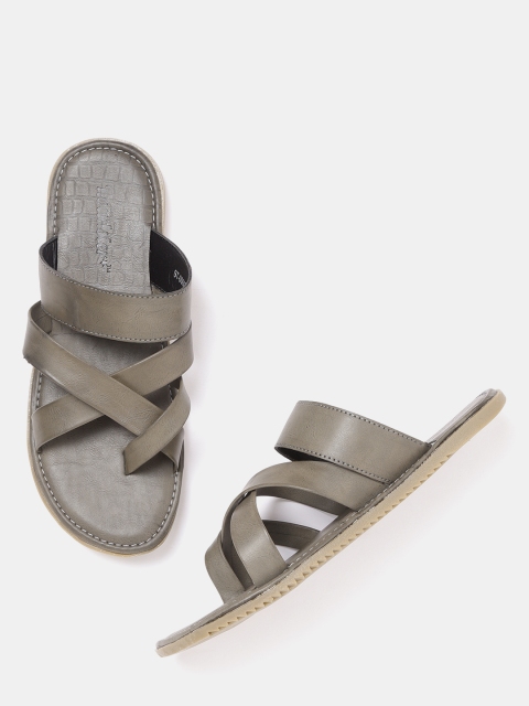 

Roadster Men Grey Comfort Sandals