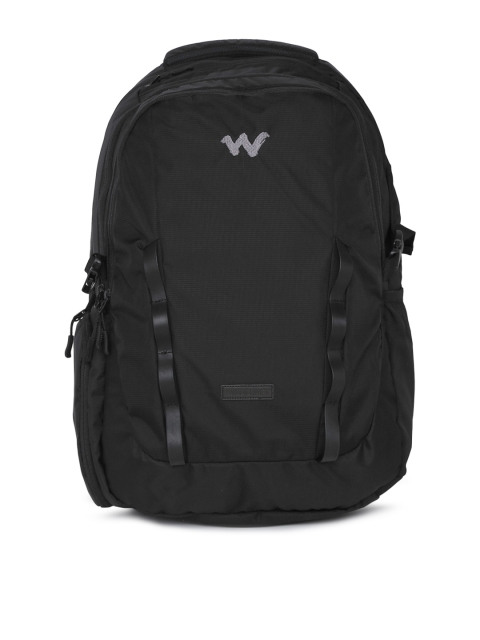 

Wildcraft Unisex Black Solid Continuum Backpack