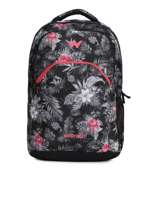 

Wildcraft Unisex Black Ace 2 Graphic Backpack