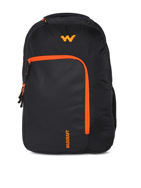 

Wildcraft Unisex Black Solid Doyen Backpack