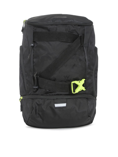 

Wildcraft Unisex Black Solid Backpack