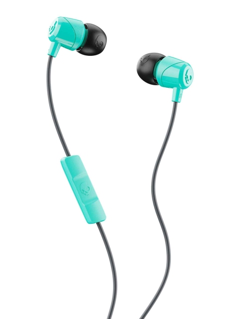 

Skullcandy Black & Sea Green JIB In-Ear Headphones with Mic & Remote