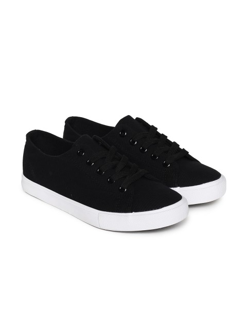 

ether Women Black Sneakers