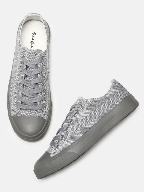 

Mast & Harbour Women Grey Sneakers