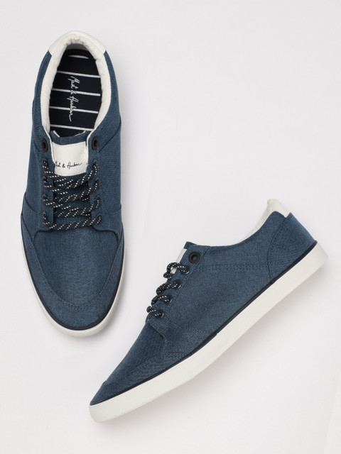 

Mast & Harbour Men Navy Blue Sneakers