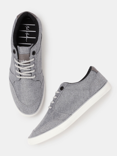 

Mast & Harbour Men Grey Sneakers