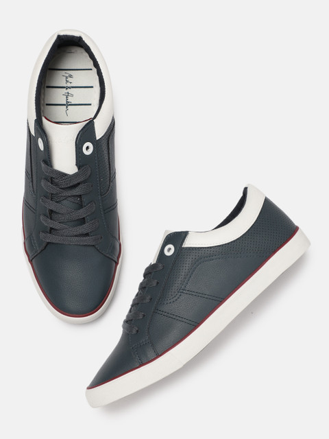 

Mast & Harbour Men Navy Blue Sneakers