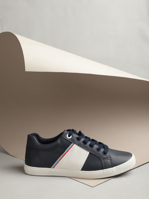 

Mast & Harbour Men Navy Blue Sneakers