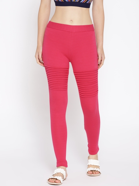 

Rider Republic Women Pink Slim Fit Treggings