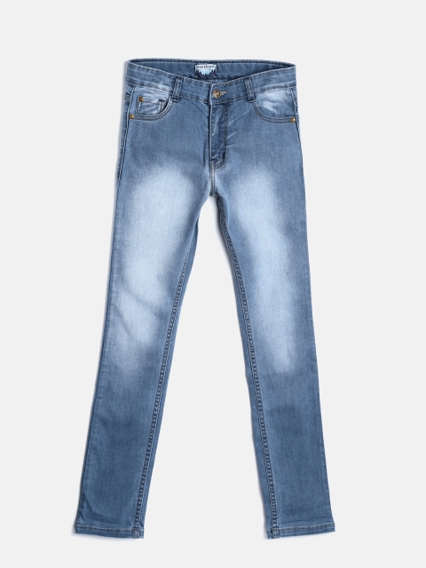 

Nauti Nati Boys Blue Regular Fit Mid-Rise Clean Look Stretchable Jeans