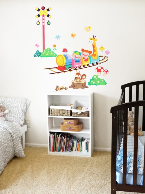 

Cortina Multicoloured Printed Wall Sticker, Multi
