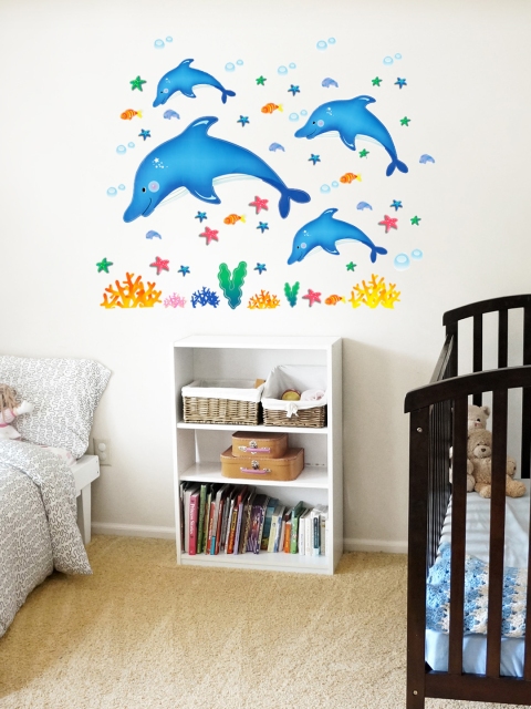 

Cortina Multicoloured Wall Sticker, Multi