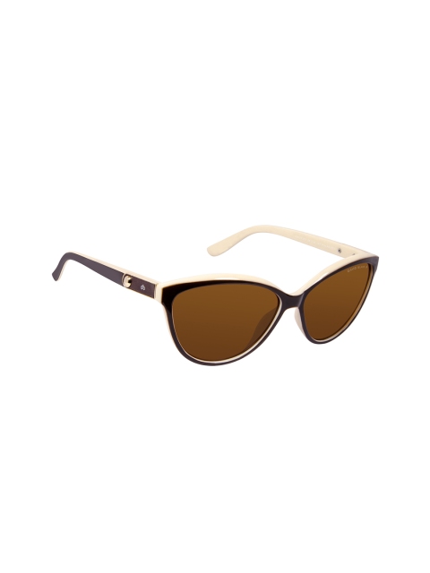 

David Blake Women Cateye Sunglasses SGDB1288xP6059C3, Brown