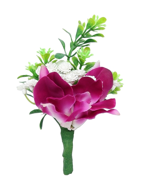 

Alvaro Castagnino Men Pink & Green Lapel Pin