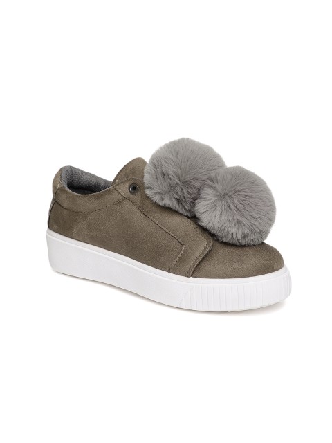 

Catwalk Women Brown Suede Sneakers