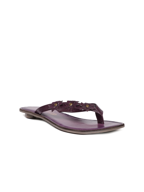 

Catwalk Women Purple Solid Open Toe Flats