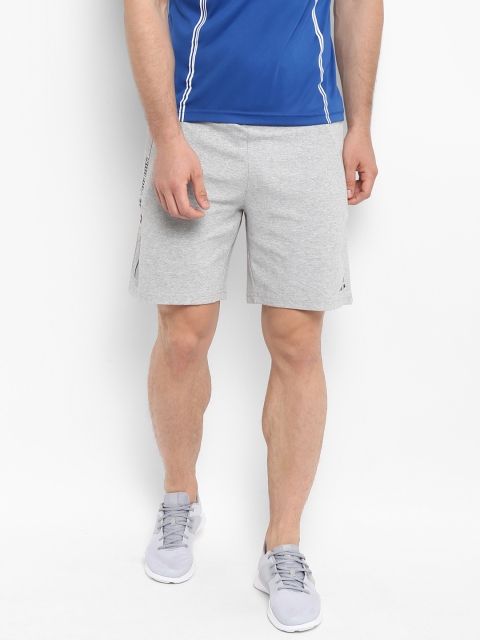 

Alcis Men Grey Printed Regular Fit Sports Shorts