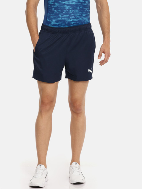 

Puma Men Navy Regular Fit ESS Active Woven Shorts, Navy blue