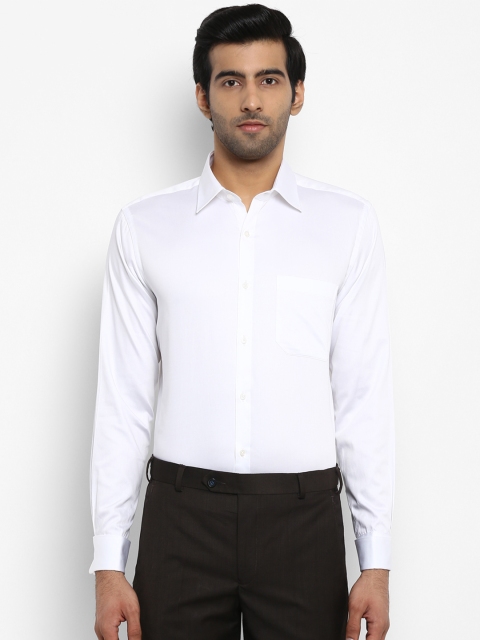 

Raymond Men White Regular Fit Solid Formal Shirt