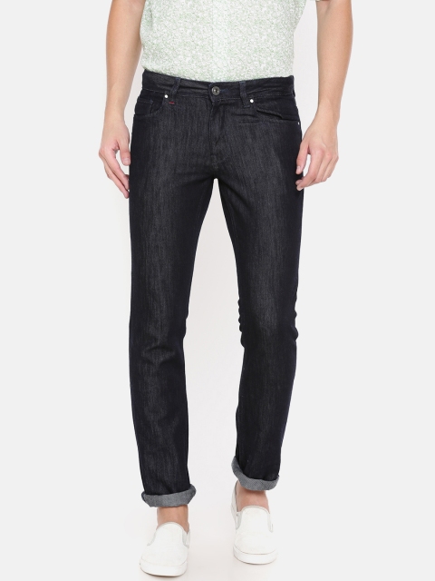 

Raymond Men Navy Slim Fit Mid-Rise Clean Look Jeans, Navy blue