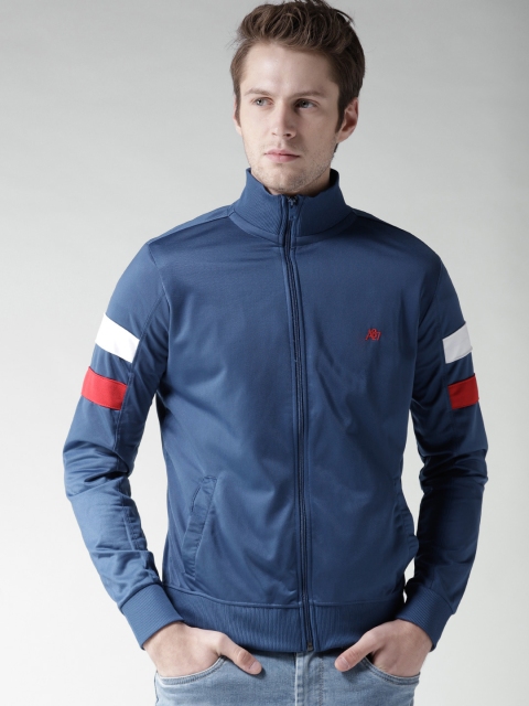 

Aeropostale Men Blue Solid Sweatshirt