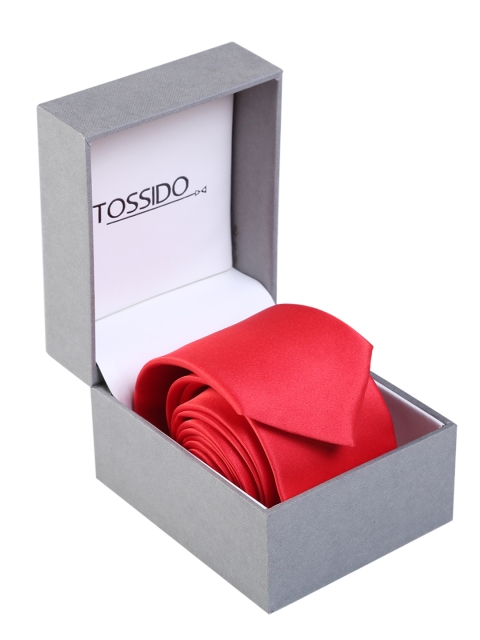 

Tossido Coral Solid Skinny Tie