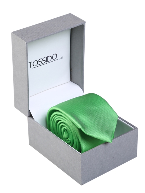 

Tossido Green Solid Skinny Tie