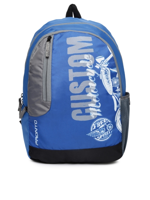 

Pronto Unisex Blue Grazia 44 Graphic Backpack