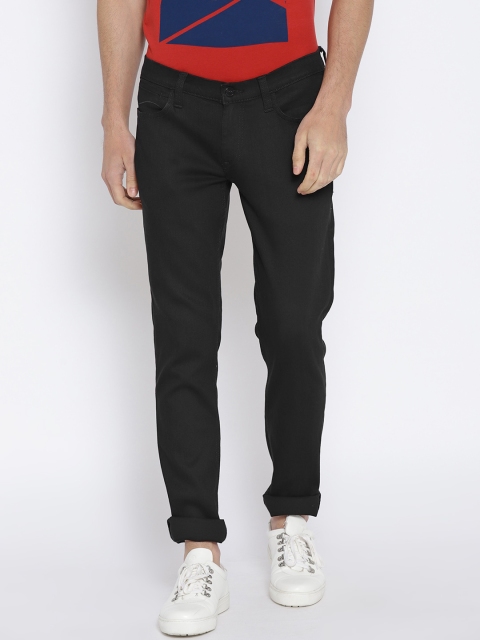 

Lee Men Black Skinny Fit Low-Rise Clean Look Stretchable Jeans