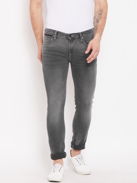 

Lee Men Charcoal Grey Regular Fit Low Bruce Clean Look Stretchable Jeans