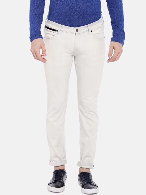 

Lee Men Grey Regular Fit Low-Rise Clean Look Stretchable Jeans