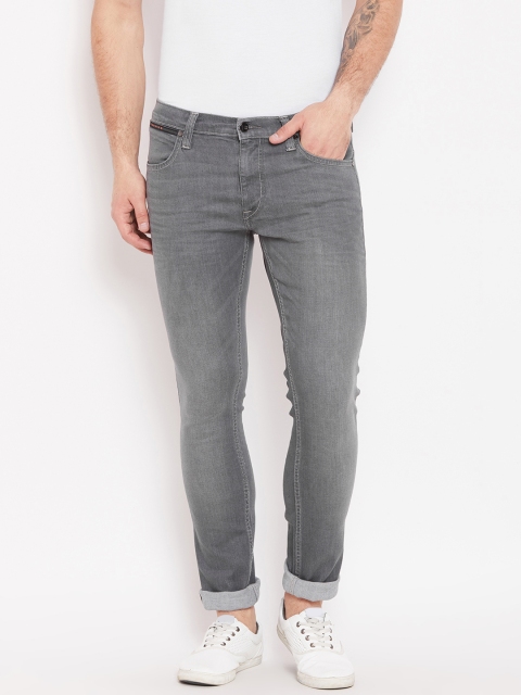 

Lee Men Grey Skinny Fit Mid-Rise Clean Look Stretchable Jeans