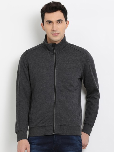 

t-base Men Grey Solid Jacket
