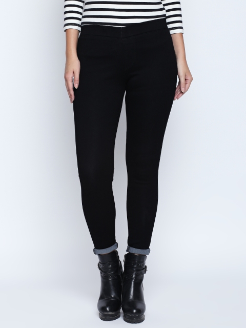 

High Star Women Black Slim Fit Jeggings
