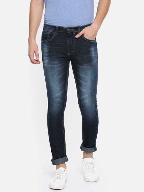 

Newport Men Blue Skinny Fit Low-Rise Clean Look Stretchable Jeans