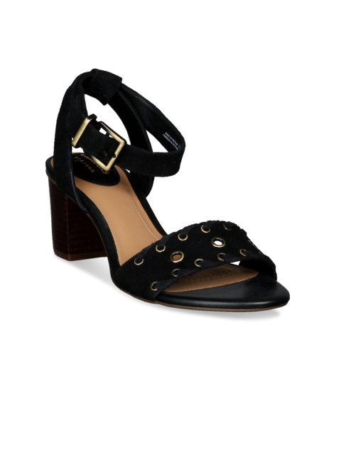 

Clarks Women Black Solid Heels